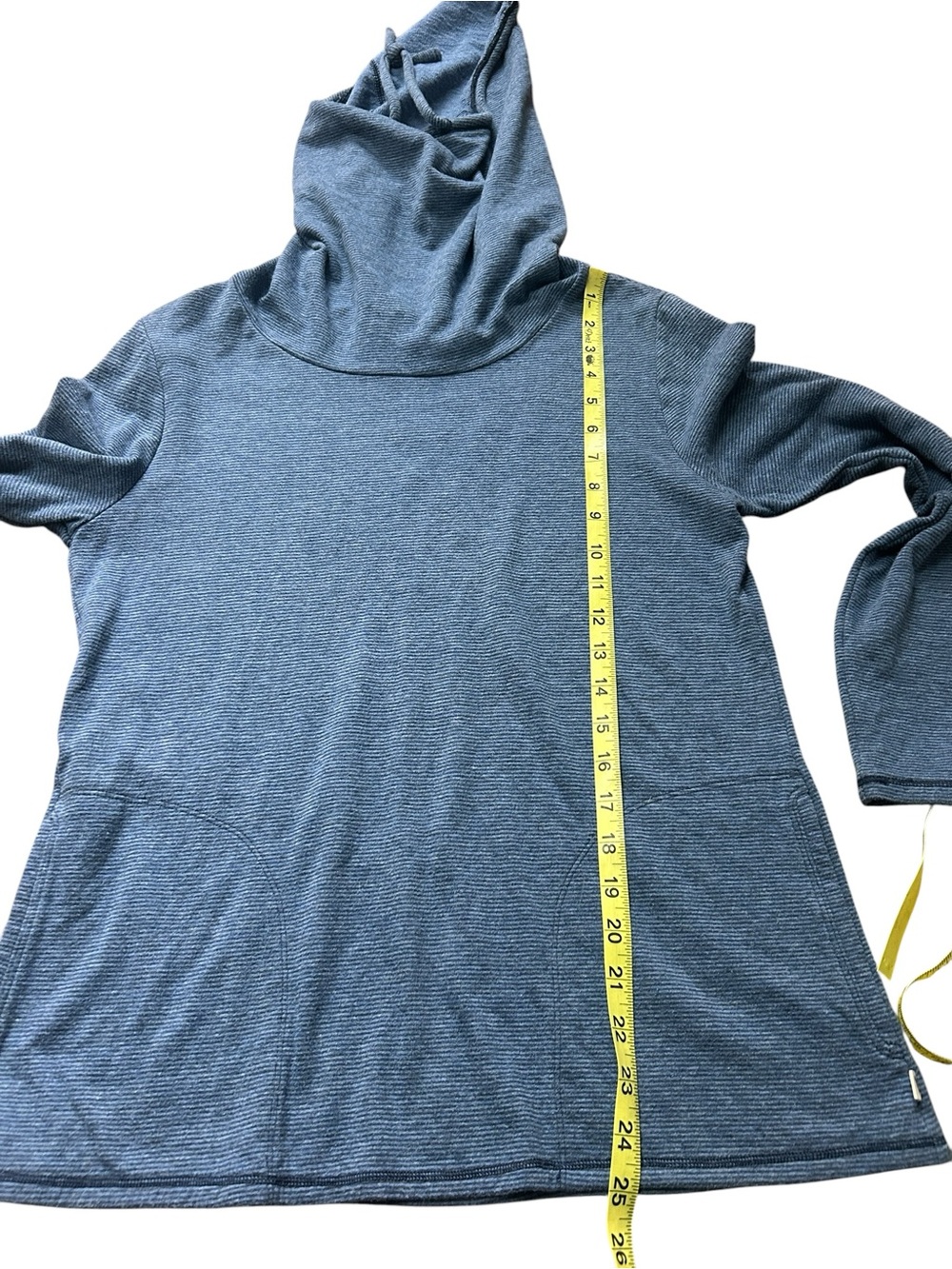 Toad & Co Blue Cold Spring Pullover size women’s medium - Picture 7 of 7